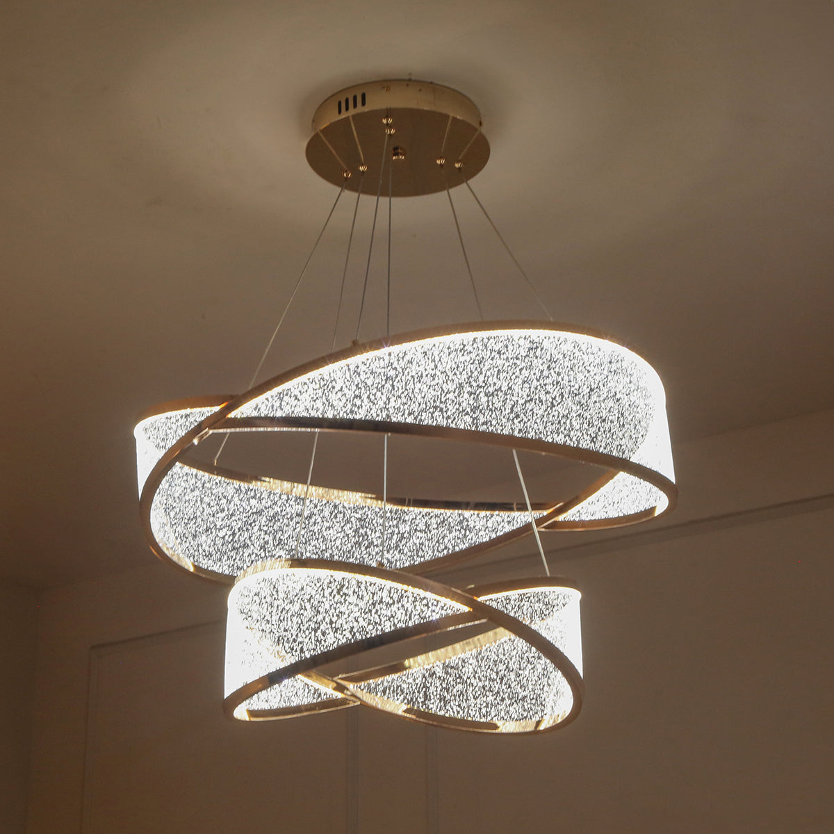 Shop Free Way (3 Colour) LED Chandelier Dining Room