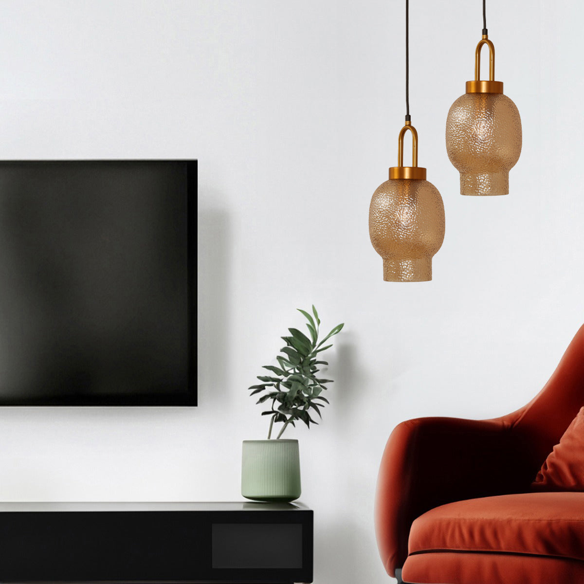 Shop Free Way Sleek Amber Pendant Light Bangalore