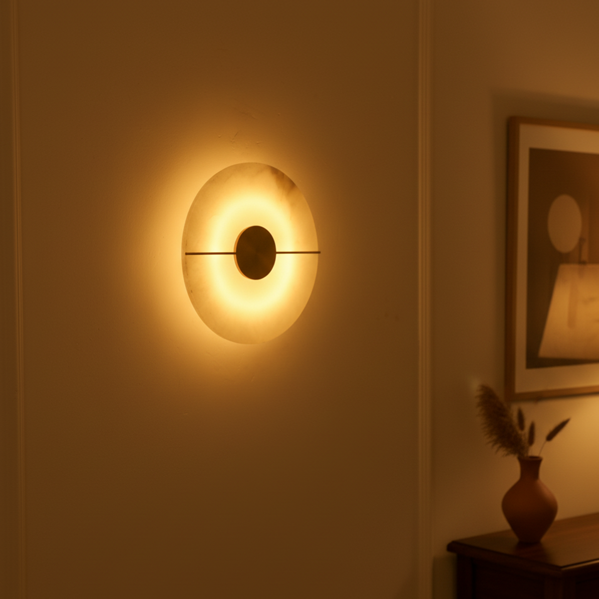 Shop Galaxy Marble LED Wall Light Bedroom