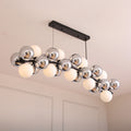 Gentle Sun Long LED Chandelier