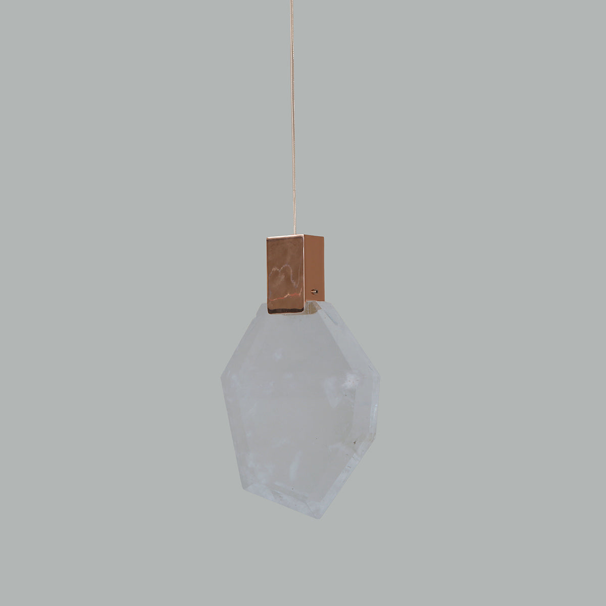 Shop Glacier Rose Gold LED Pendant Light Online