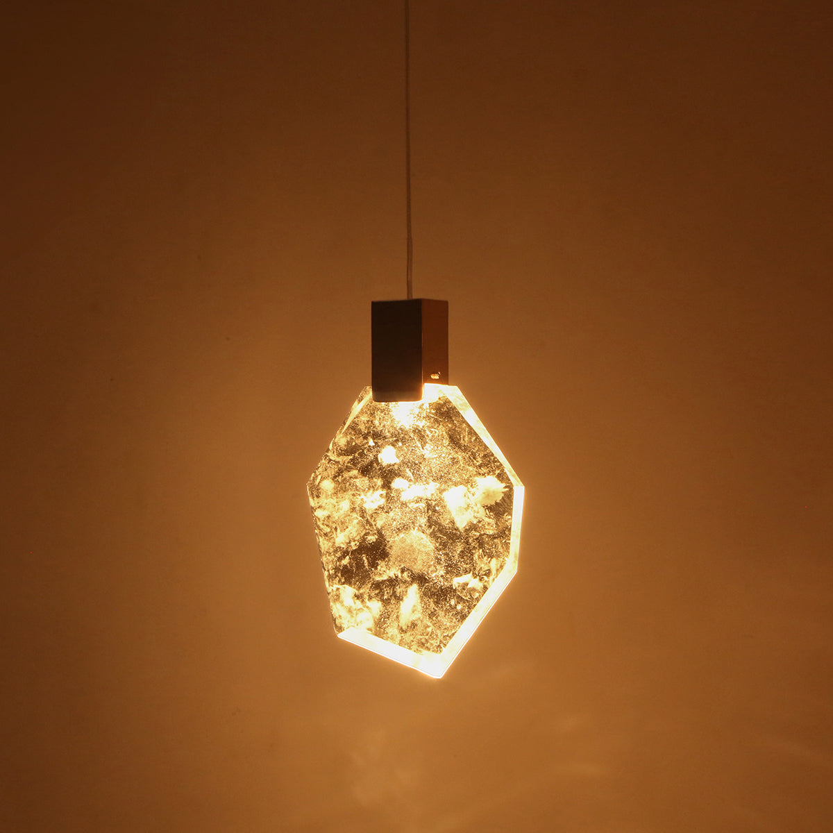 Shop Glacier Rose Gold LED Pendant Light Online