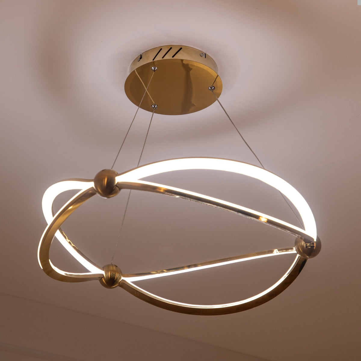 Shop Globe-Trotter Smart (Dimmable &amp; Remote) LED Chandelier Hall
