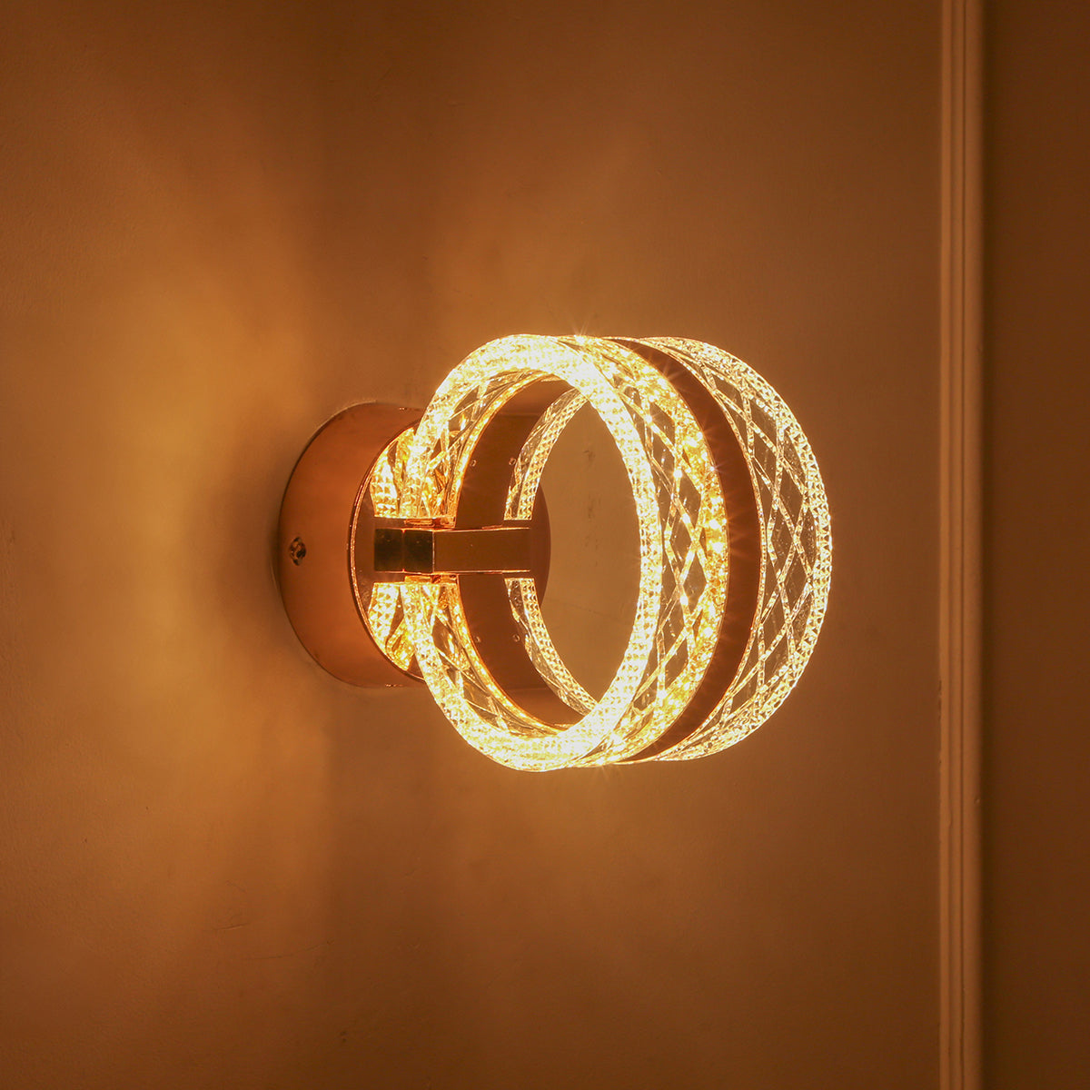 Shop Go Around Single LED Wall Light Bedroom