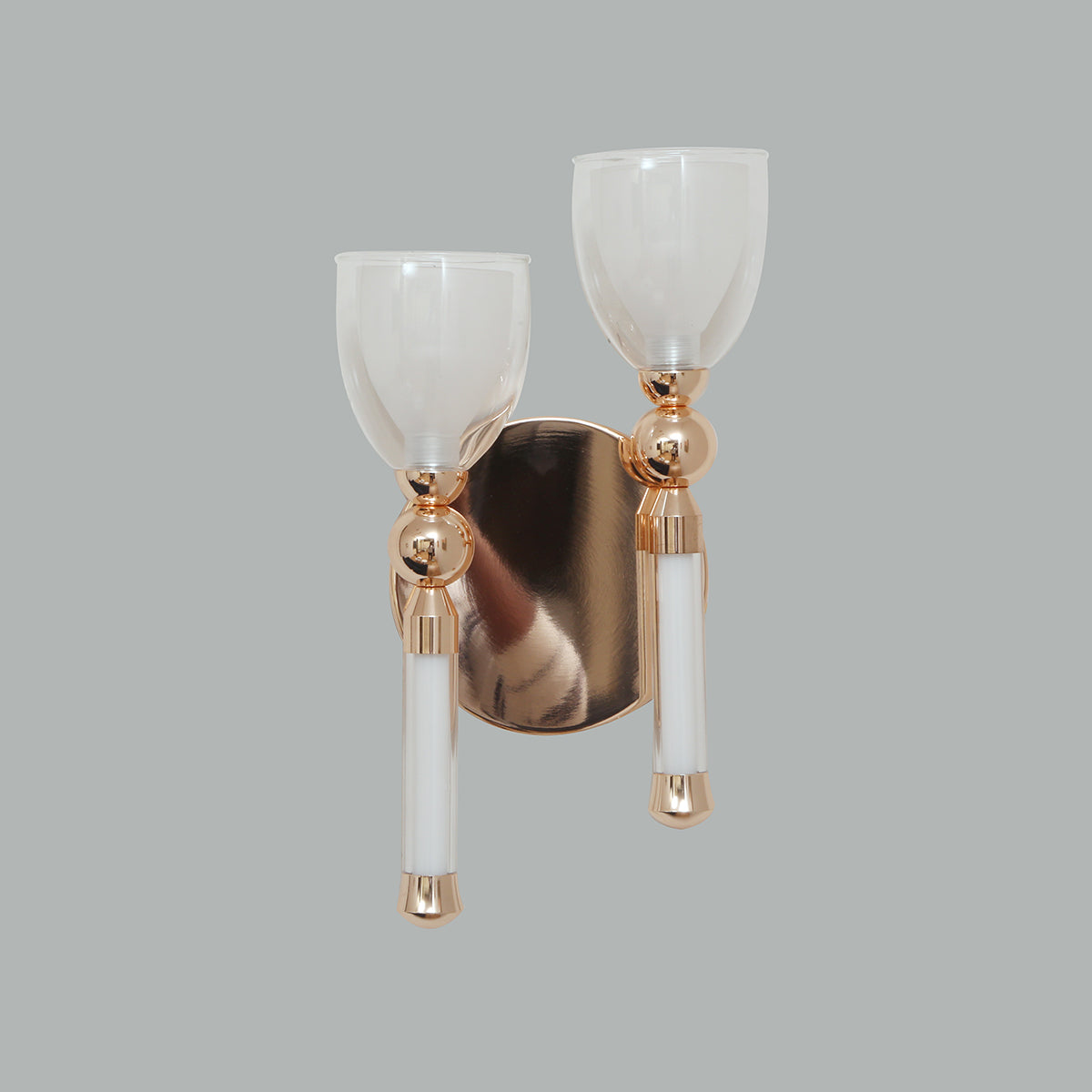 Shop Good Times Gold Double LED Wall Light Interior Lights