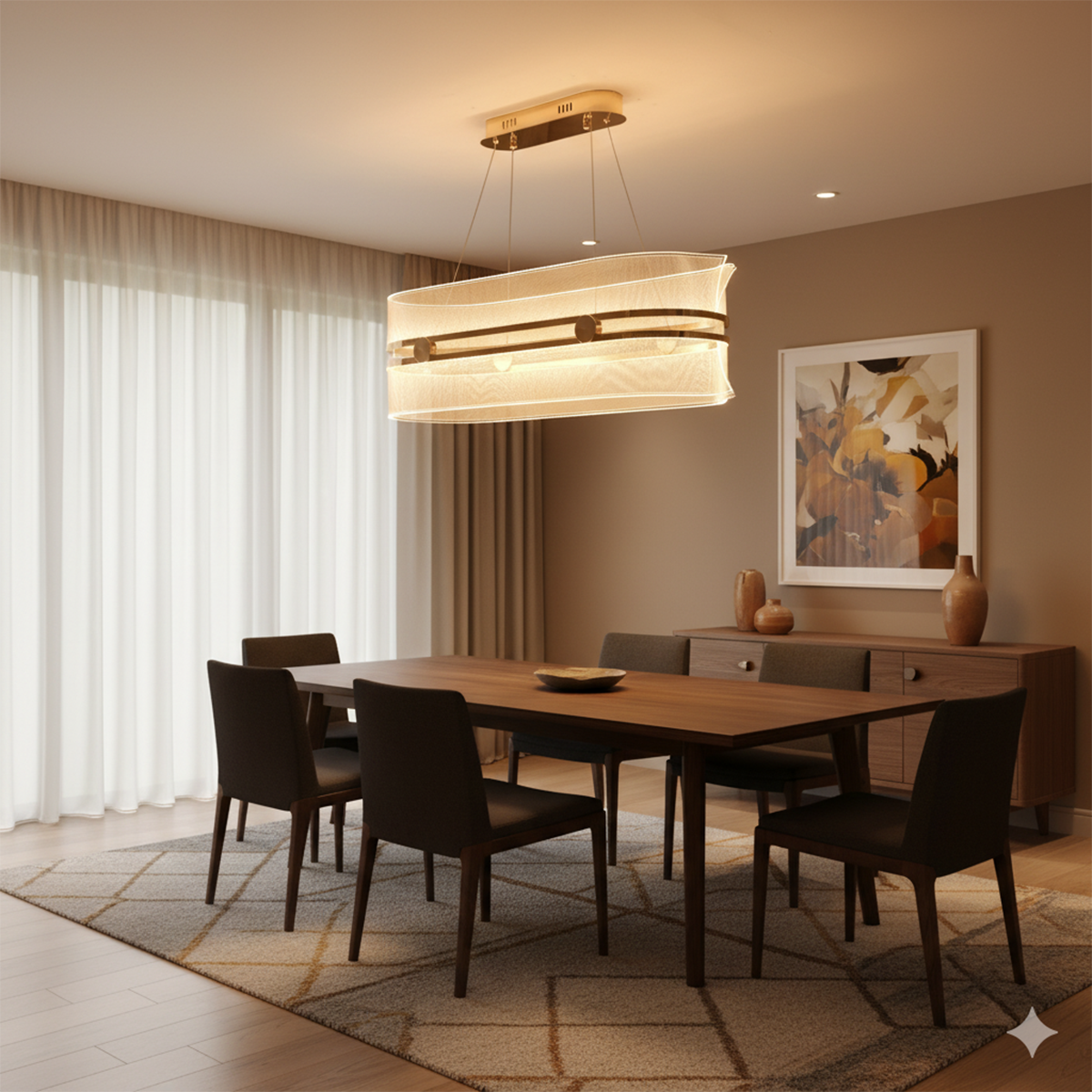 Shop Goodwill (3 Colour) LED Chandelier Bangalore