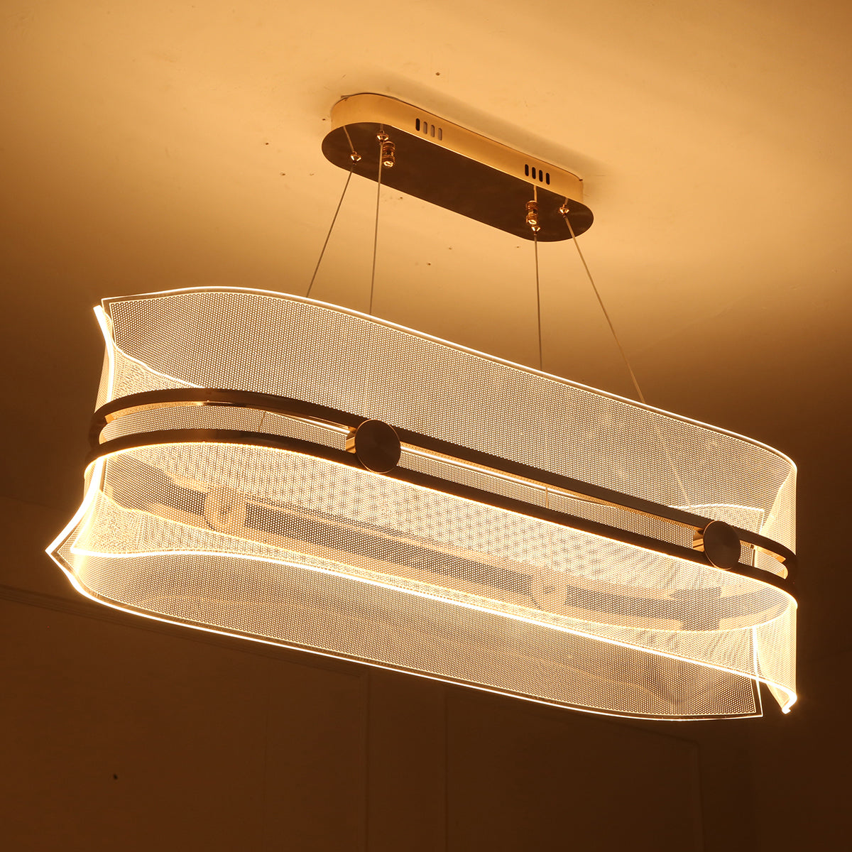 Shop Goodwill (3 Colour) LED Chandelier Living Room