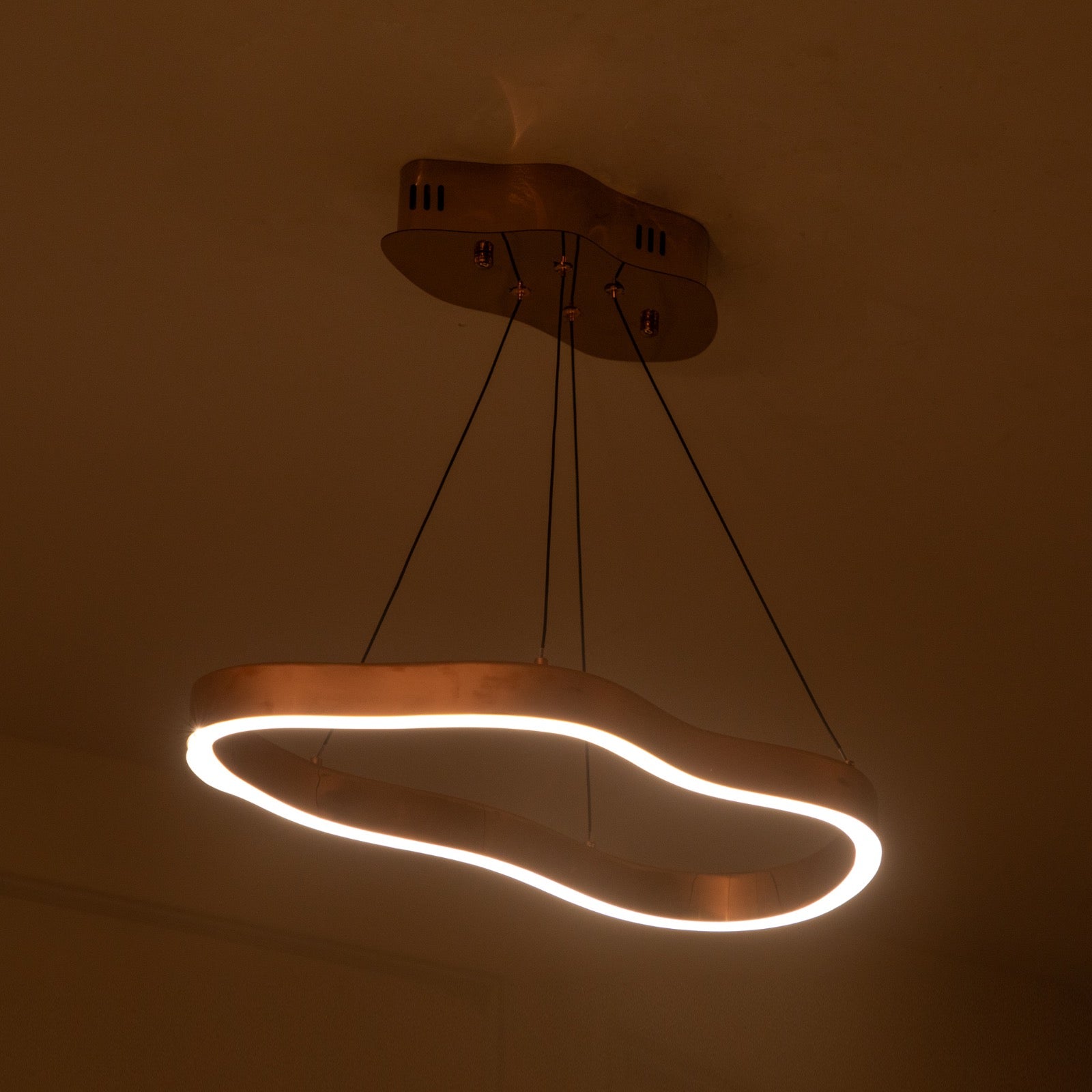 Buy Grandeur Smart (Dimmable & Remote) LED Chandelier Living