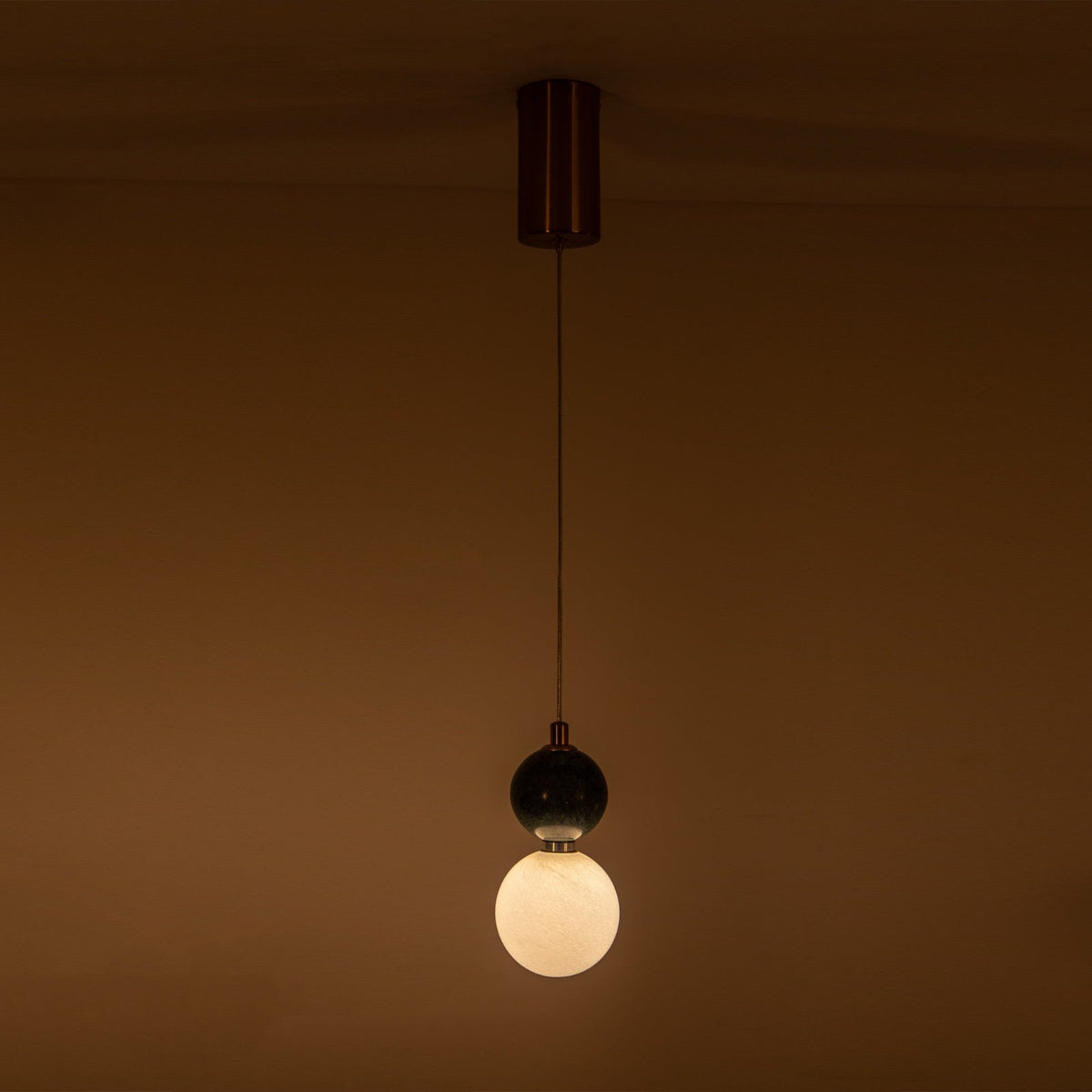Shop Green Marble LED Pendant Light online