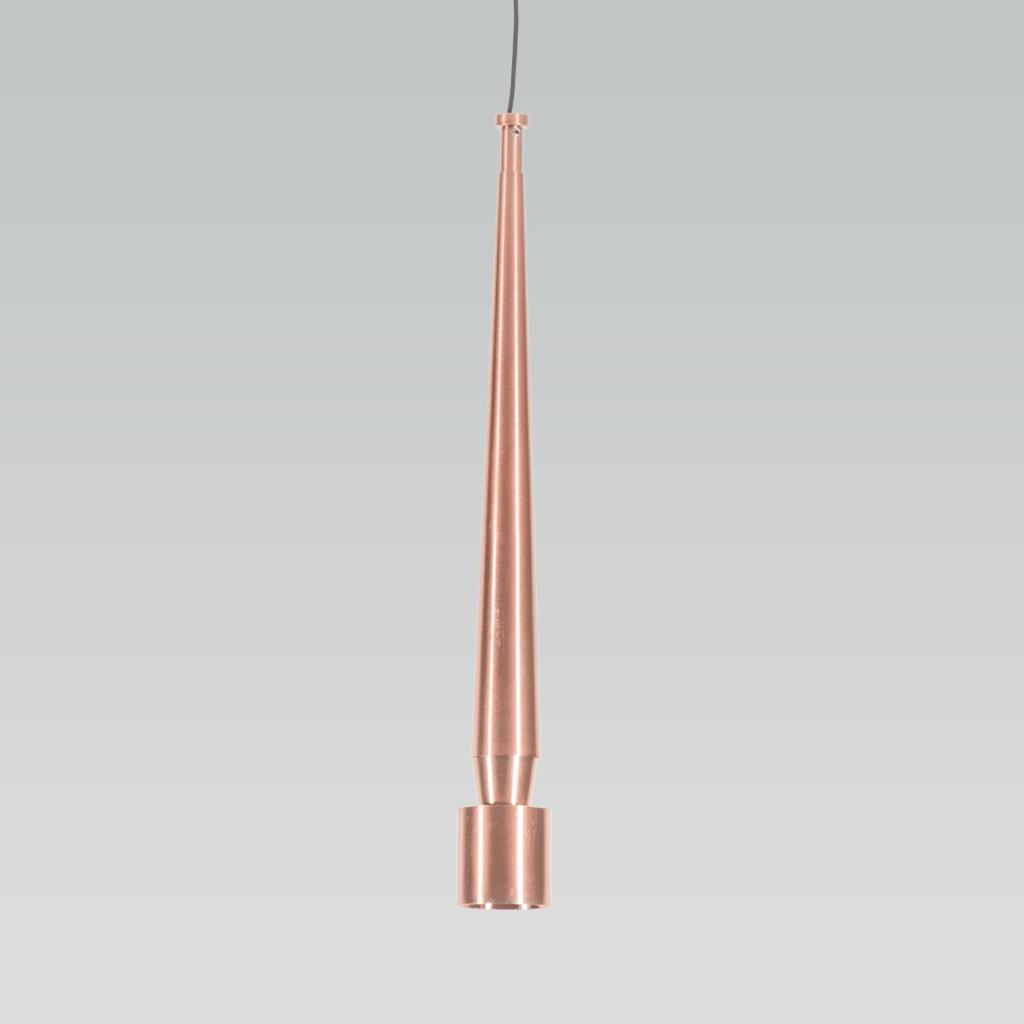 Shop Heartbeat Rose Gold LED Pendant Light Corner