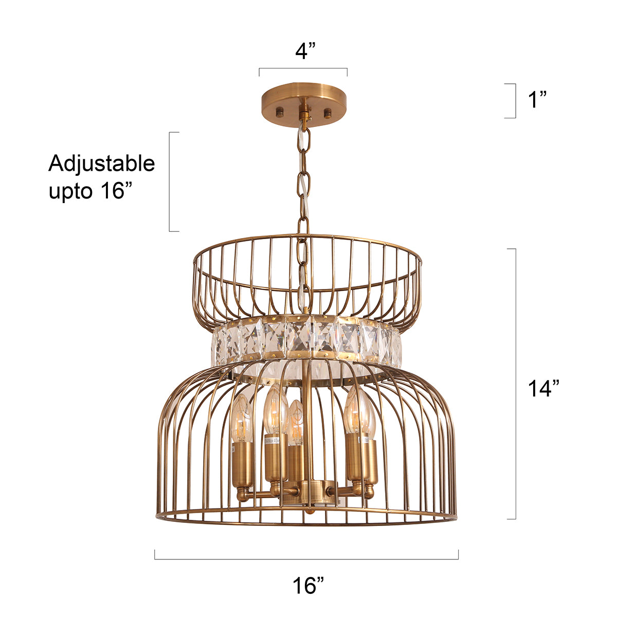 Shop Heritage Medium Chandelier Online