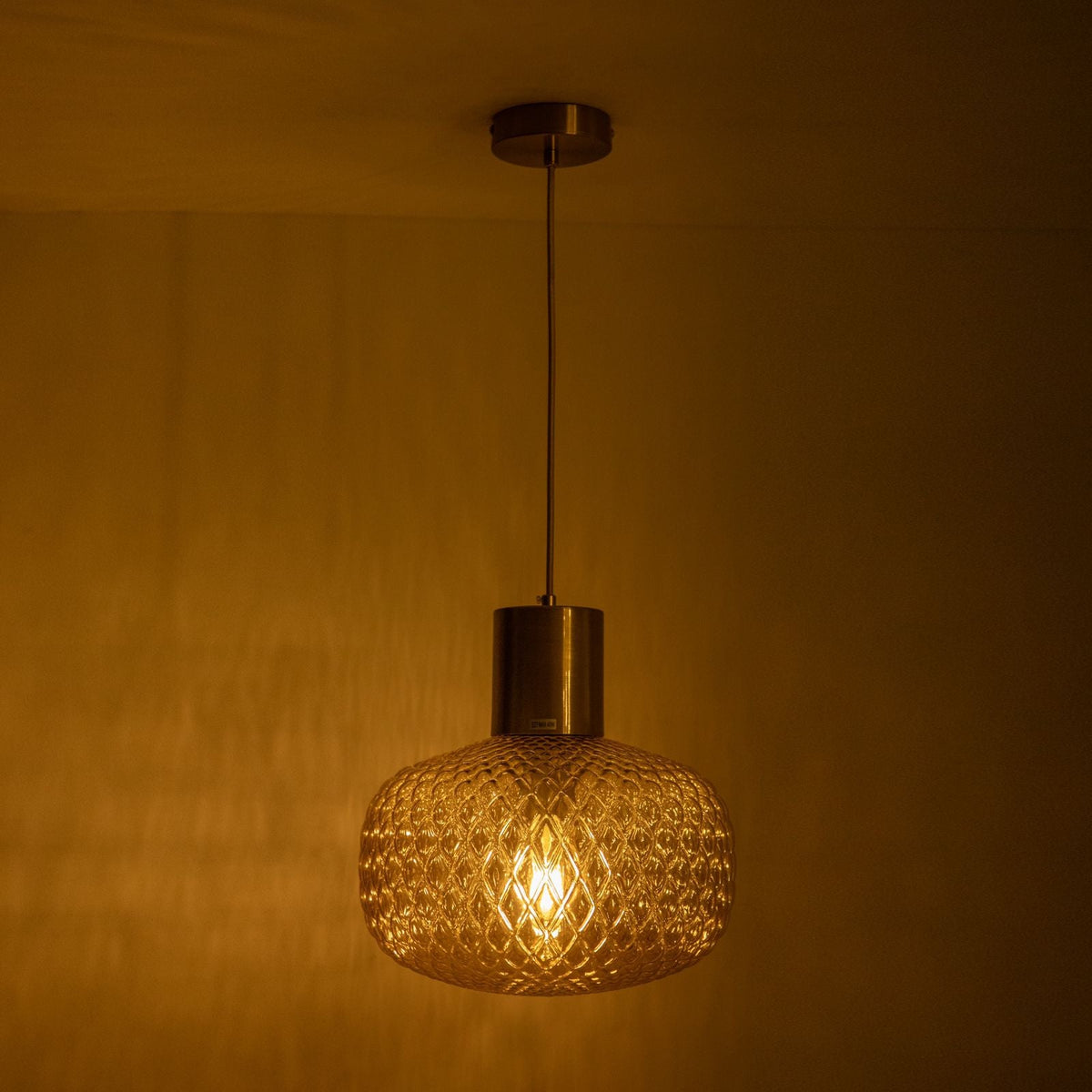 Shop Hip Amber Pendant Light Corner