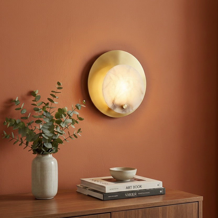 Shop Honour Round LED Wall Light Bedrooms