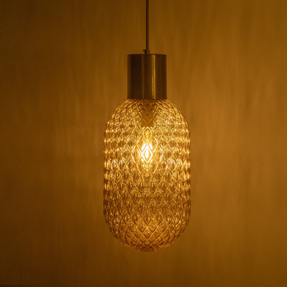 Shop Hop Amber Pendant Light Corner