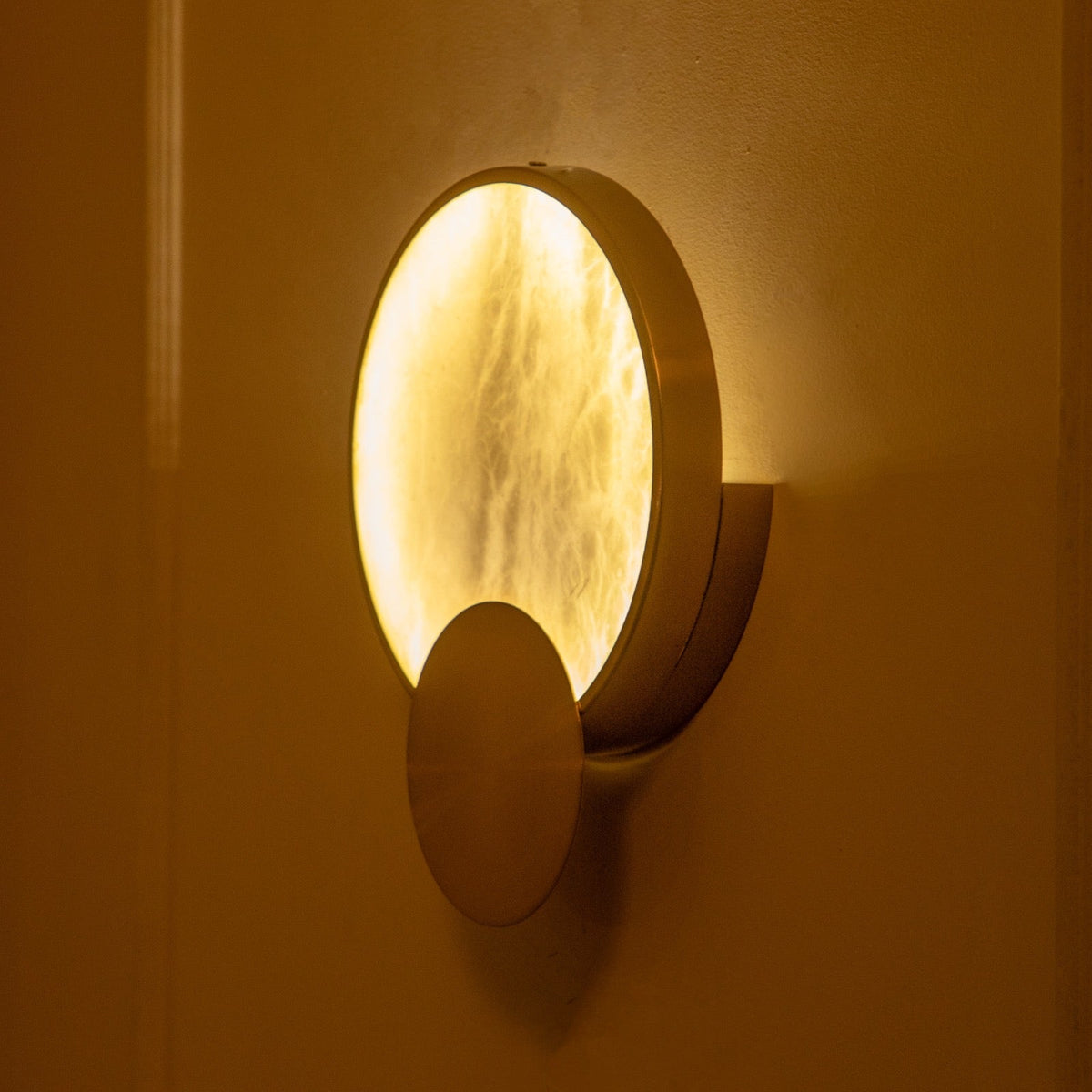 Shop Iceland Marble LED Wall Light Living
