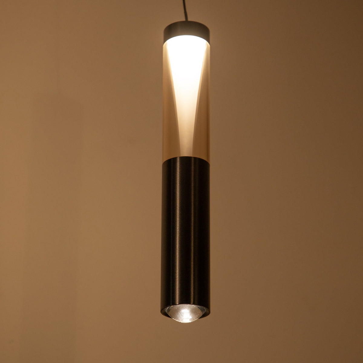 Shop Italian Touch Black LED Pendant Light Minimalistic