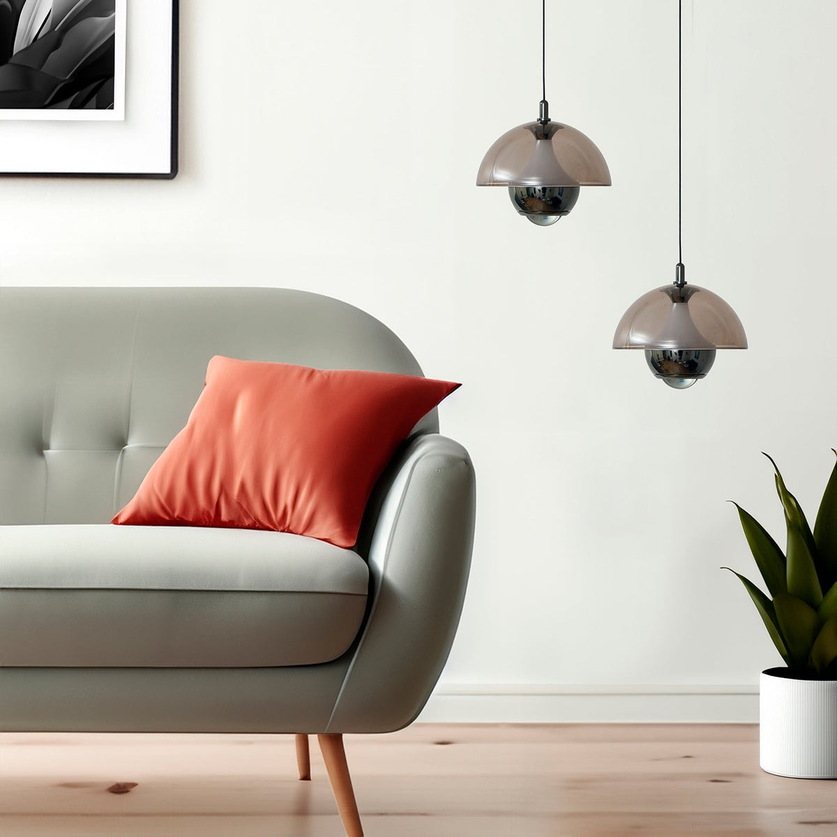 Shop Laid Back Smoke LED Pendant Light Bangalore