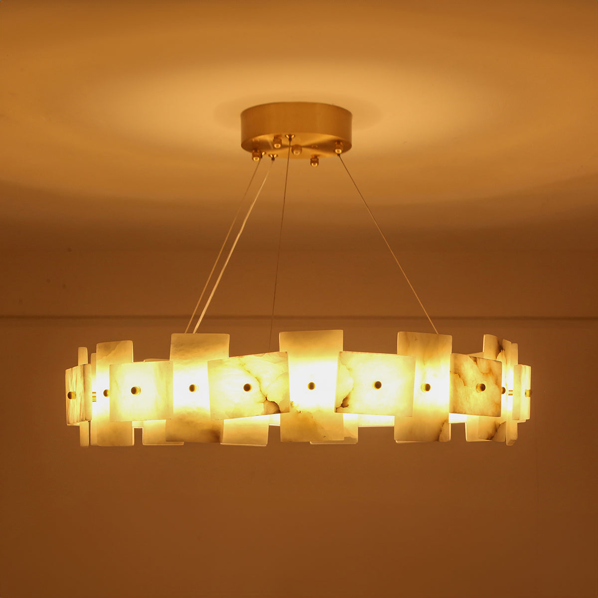 Shop Marble Bloom LED Chandelier Online