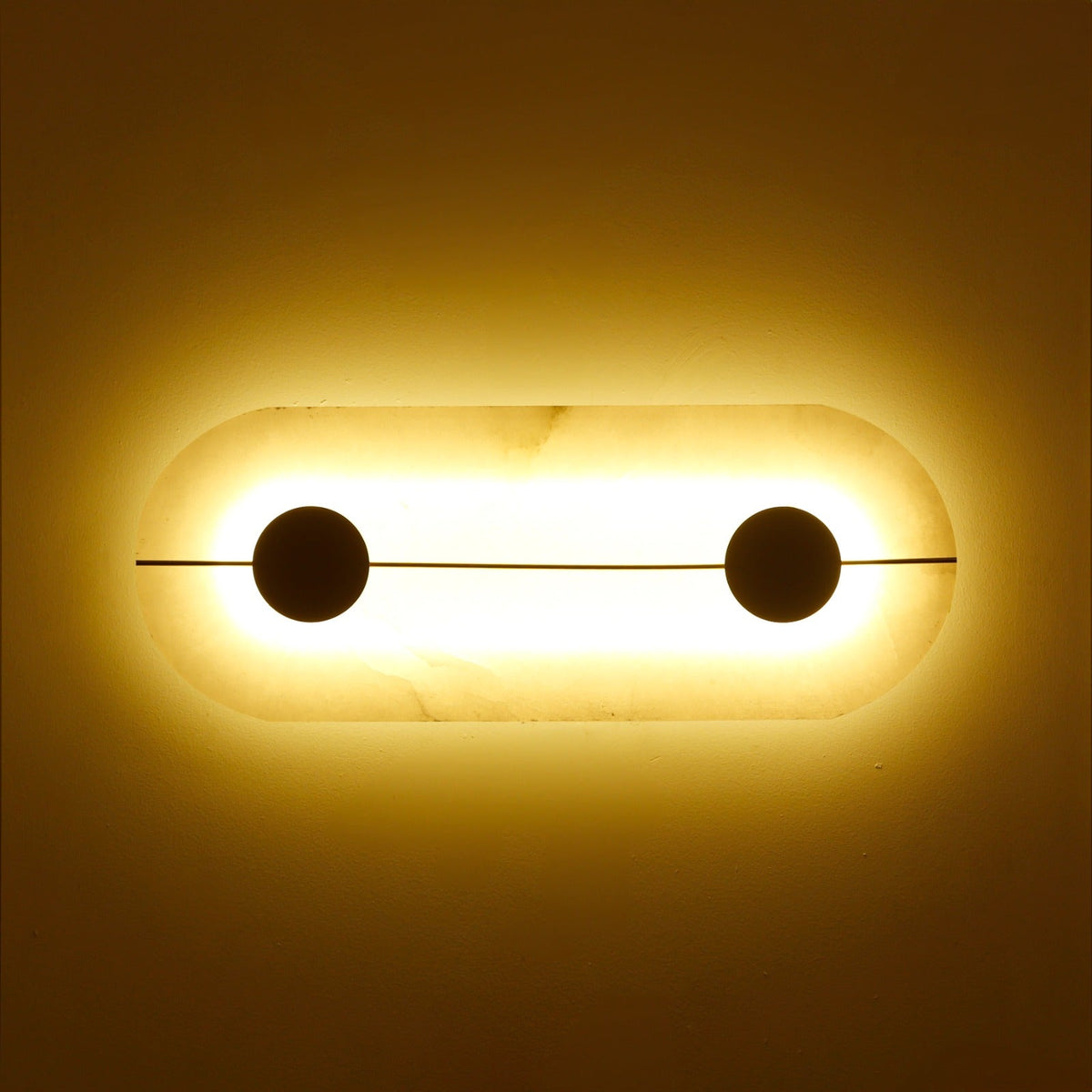 Shop Marble Wonder Double LED Wall Light Living room