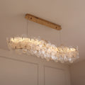Mystic Glow Smart ( Dimmable & Remote) Rectangle LED Chandelier