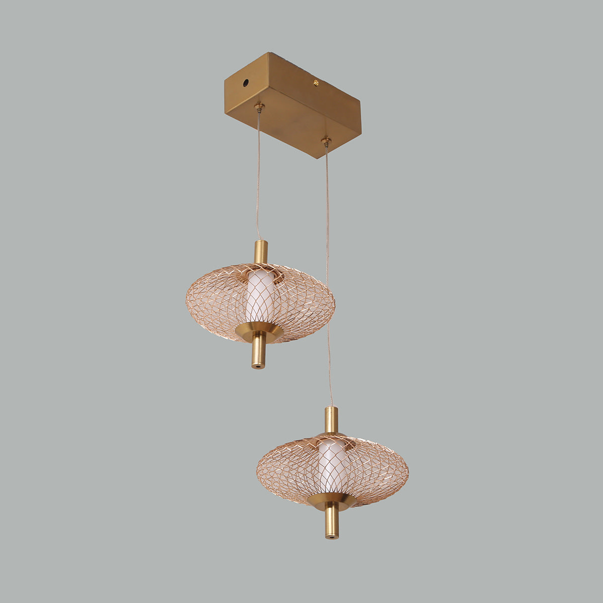 Shop Nested Small Double LED Pendant Light Interior Lights