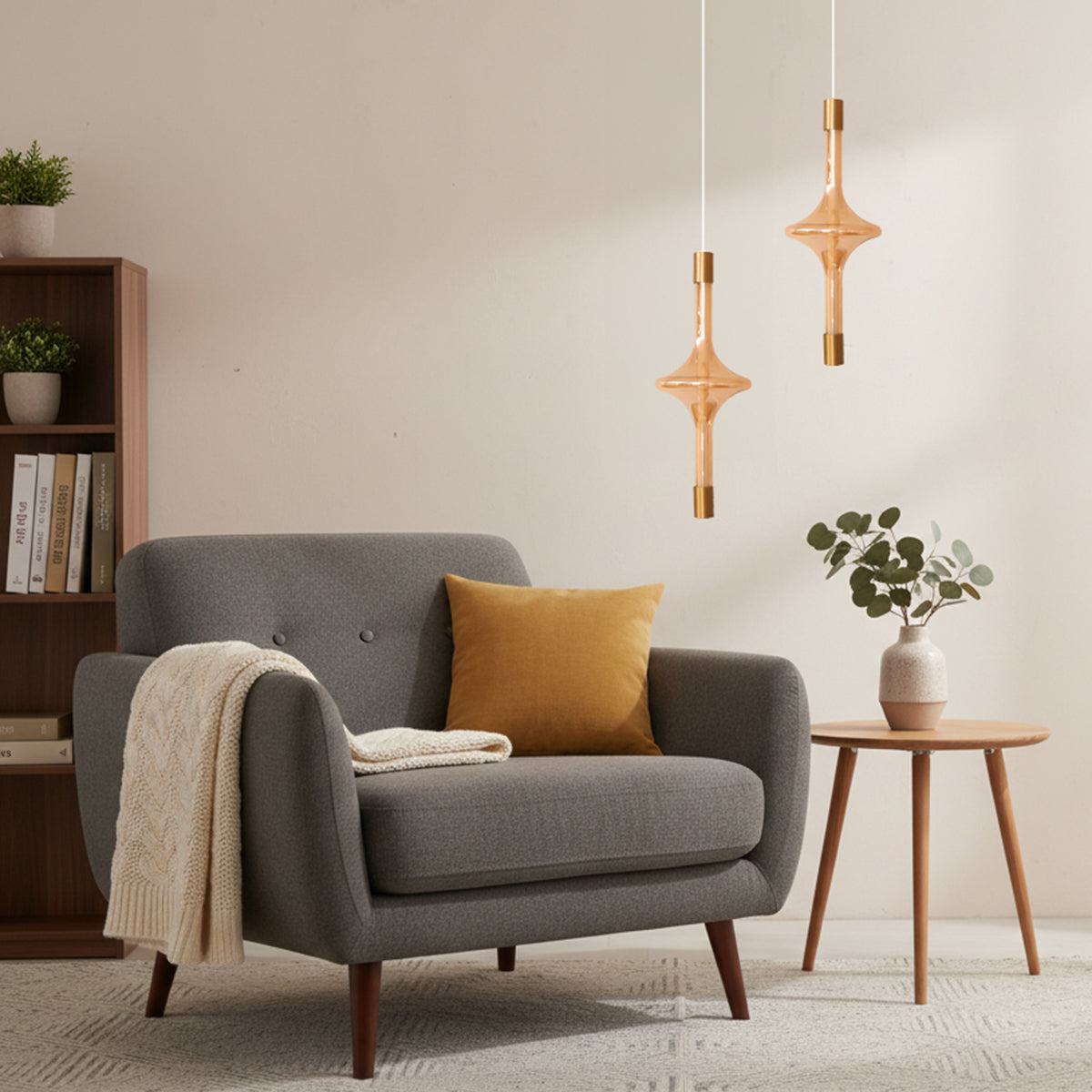 Shop Nora Amber LED Pendant Light Bangalore