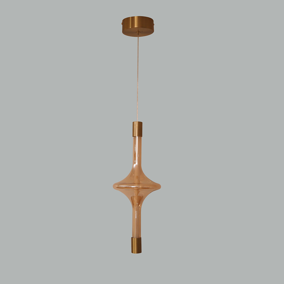 Shop Nora Amber LED Pendant Light Breakfast Counters