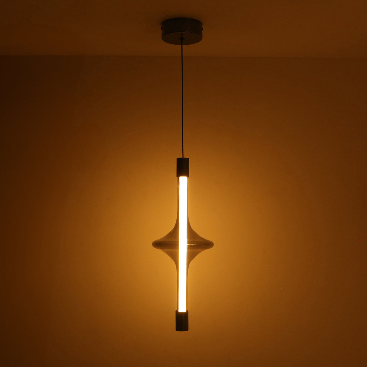 Shop Nora Smoke LED Pendant Light Interior Lights
