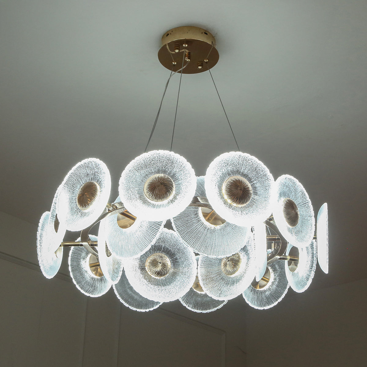 Shop Northern Lights (3 Colour ) LED Chandelier Dining Room
