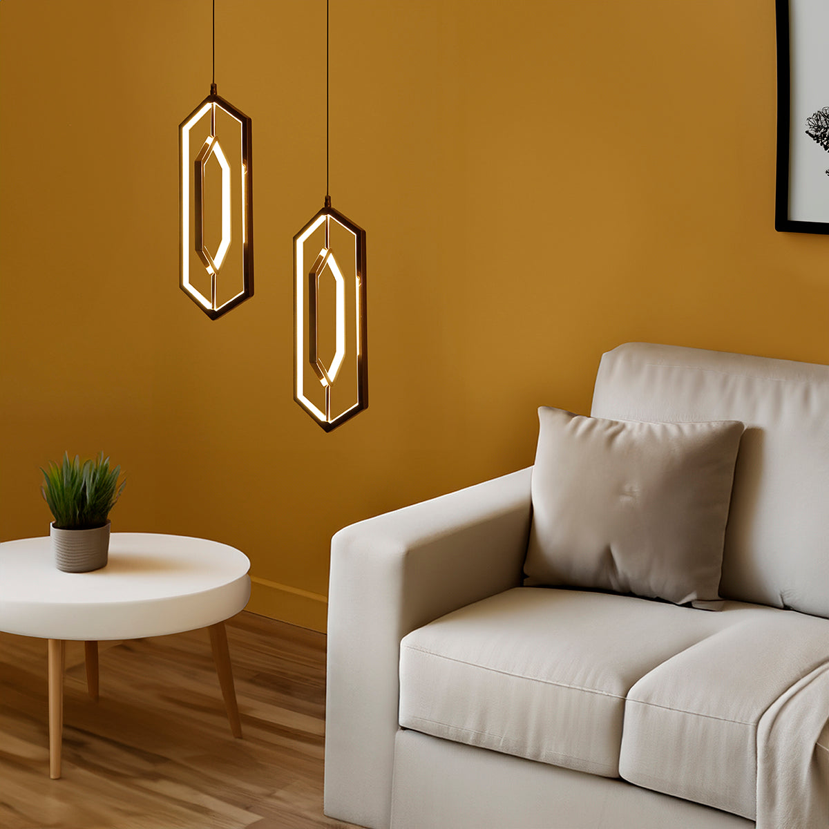 Shop Paradise Medium Rose Gold LED Pendant Light Bangalore