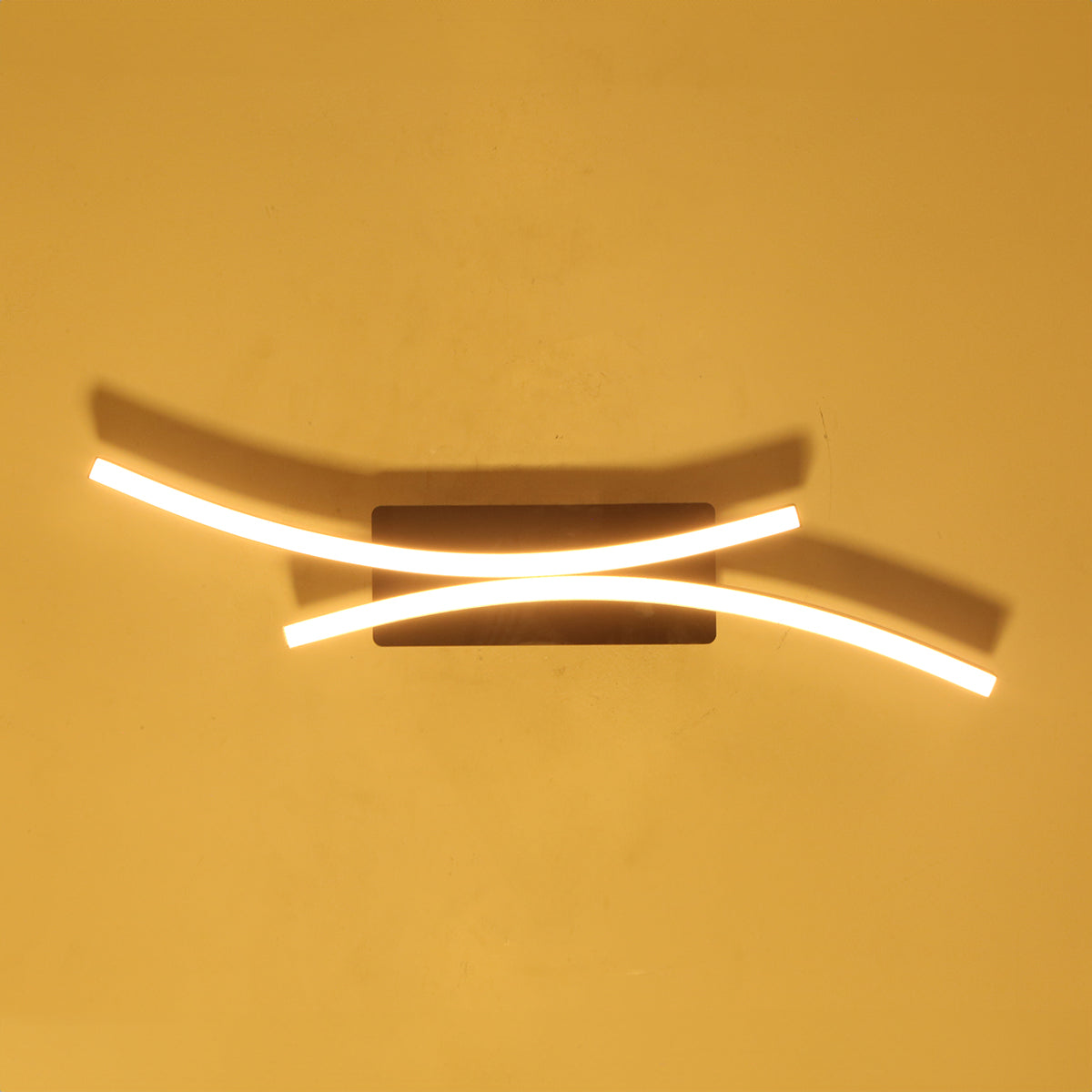 Shop Pawan Black LED Wall Light Living Room