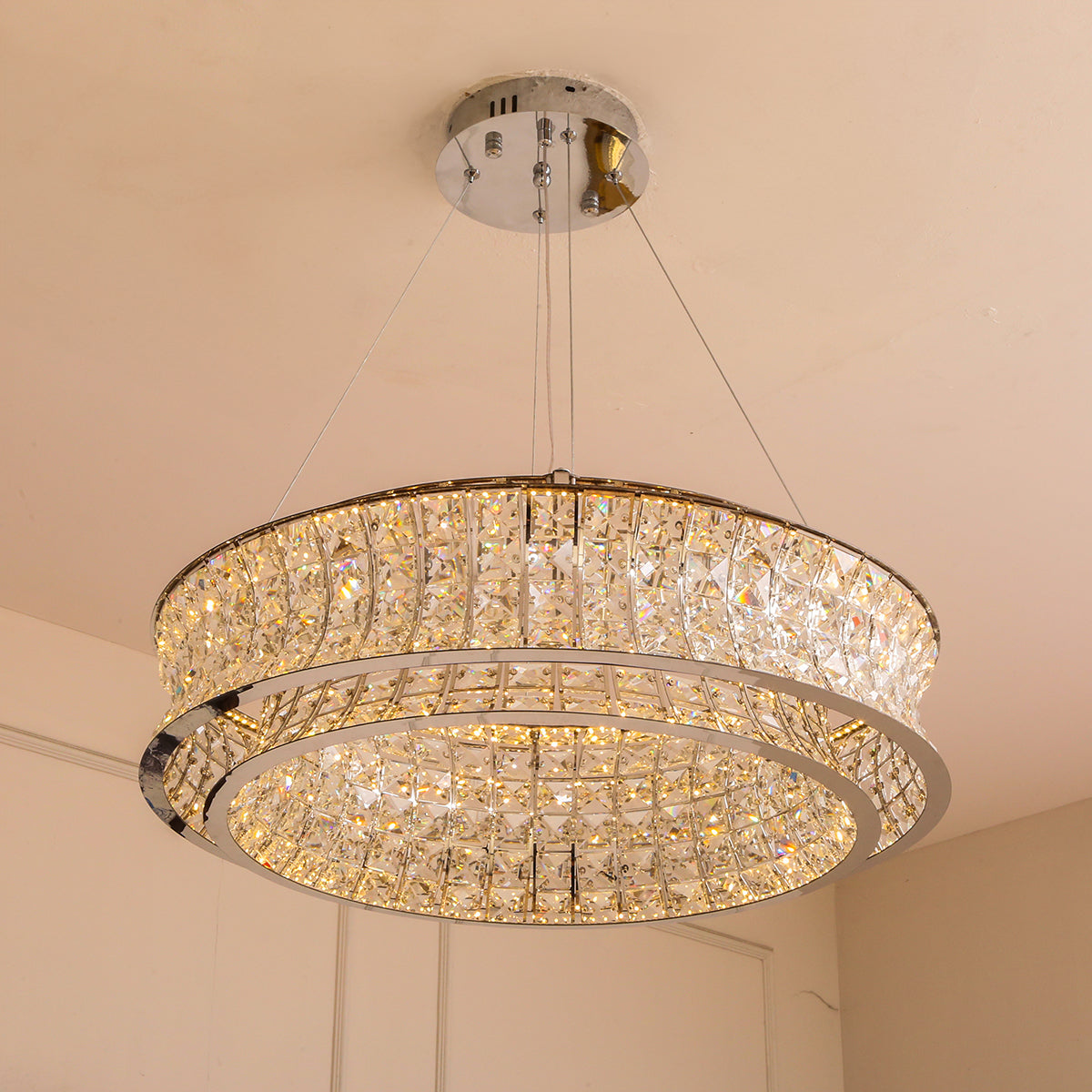 Shop Rainy Day (3 Colour) LED Chandelier Online