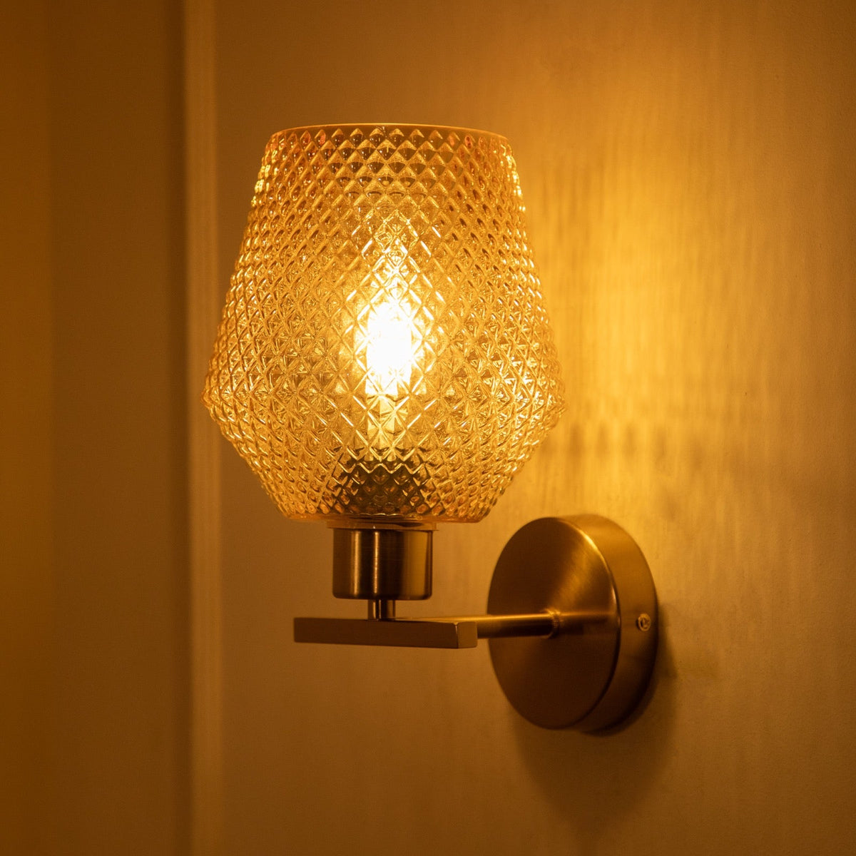 Shop Reliable Amber Wall Light Bedrooms