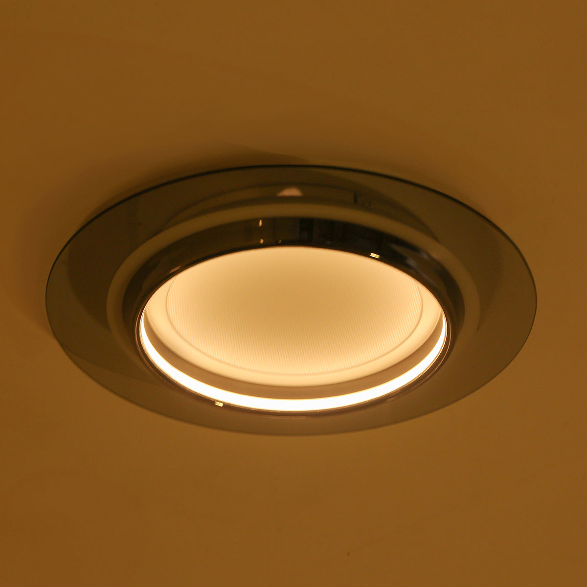 Shop Saturn Ring Black (3 Colour) LED Chandelier - Ceiling Light Dining Room