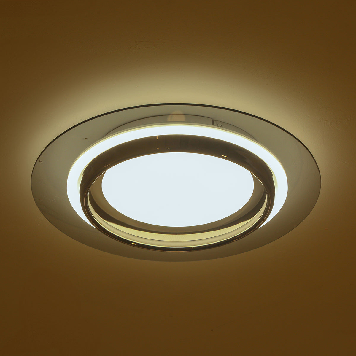 Shop Saturn Ring Black (3 Colour) LED Chandelier - Ceiling Light Interior Lights