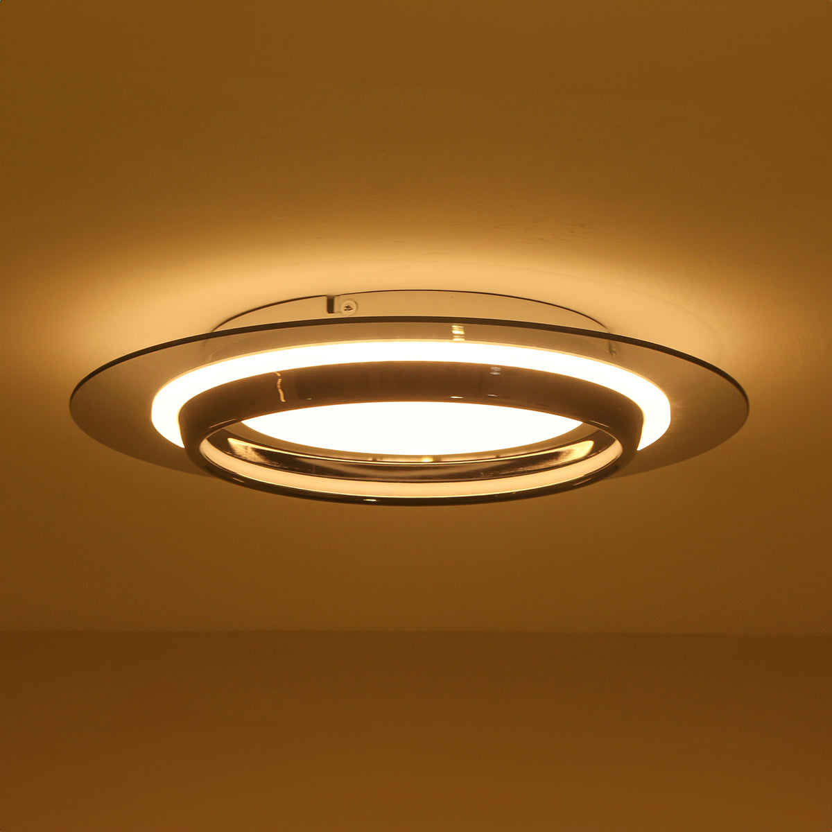 Shop Saturn Ring Black (3 Colour) LED Chandelier - Ceiling Light Online