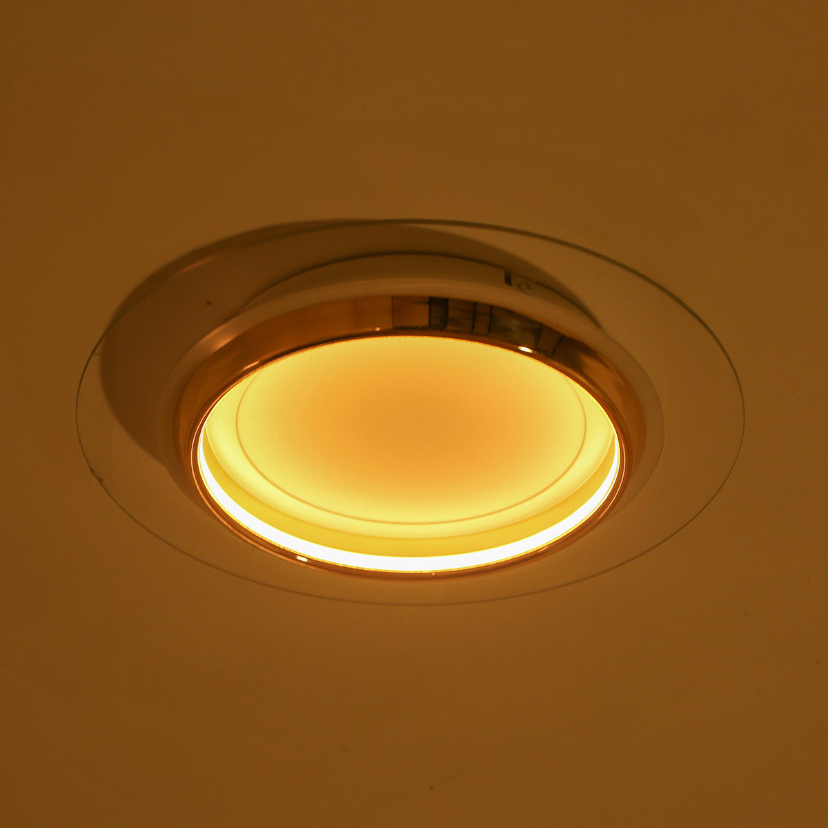 Shop Saturn Ring Rose Gold (3 Colour) LED Chandelier - Ceiling Light Dining Room