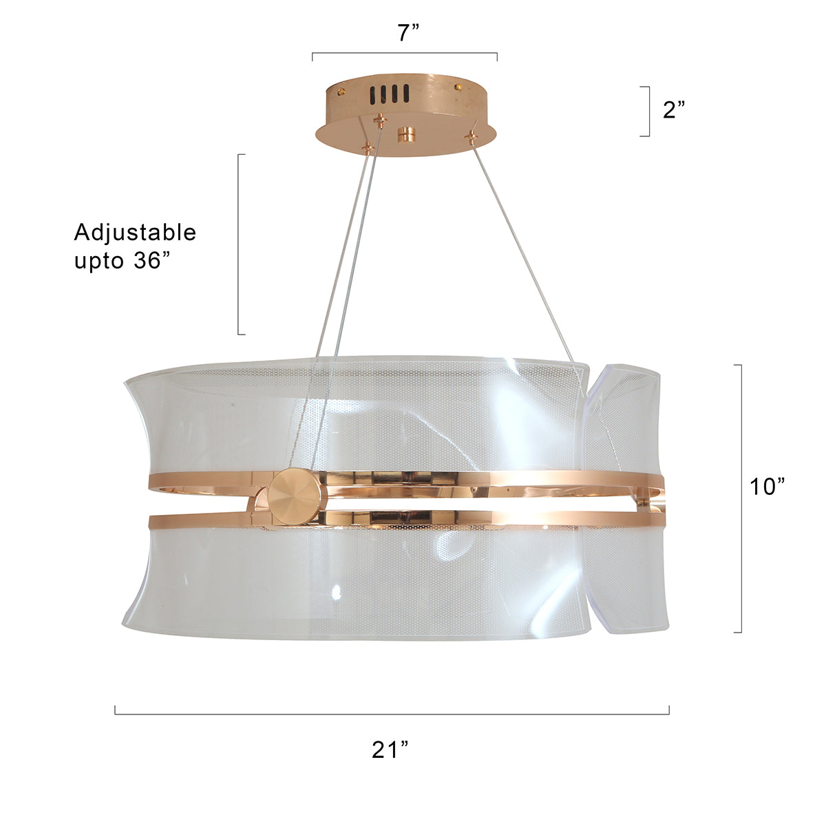 Shop Scent of Success (3 Colour) LED Chandelier Bangalore