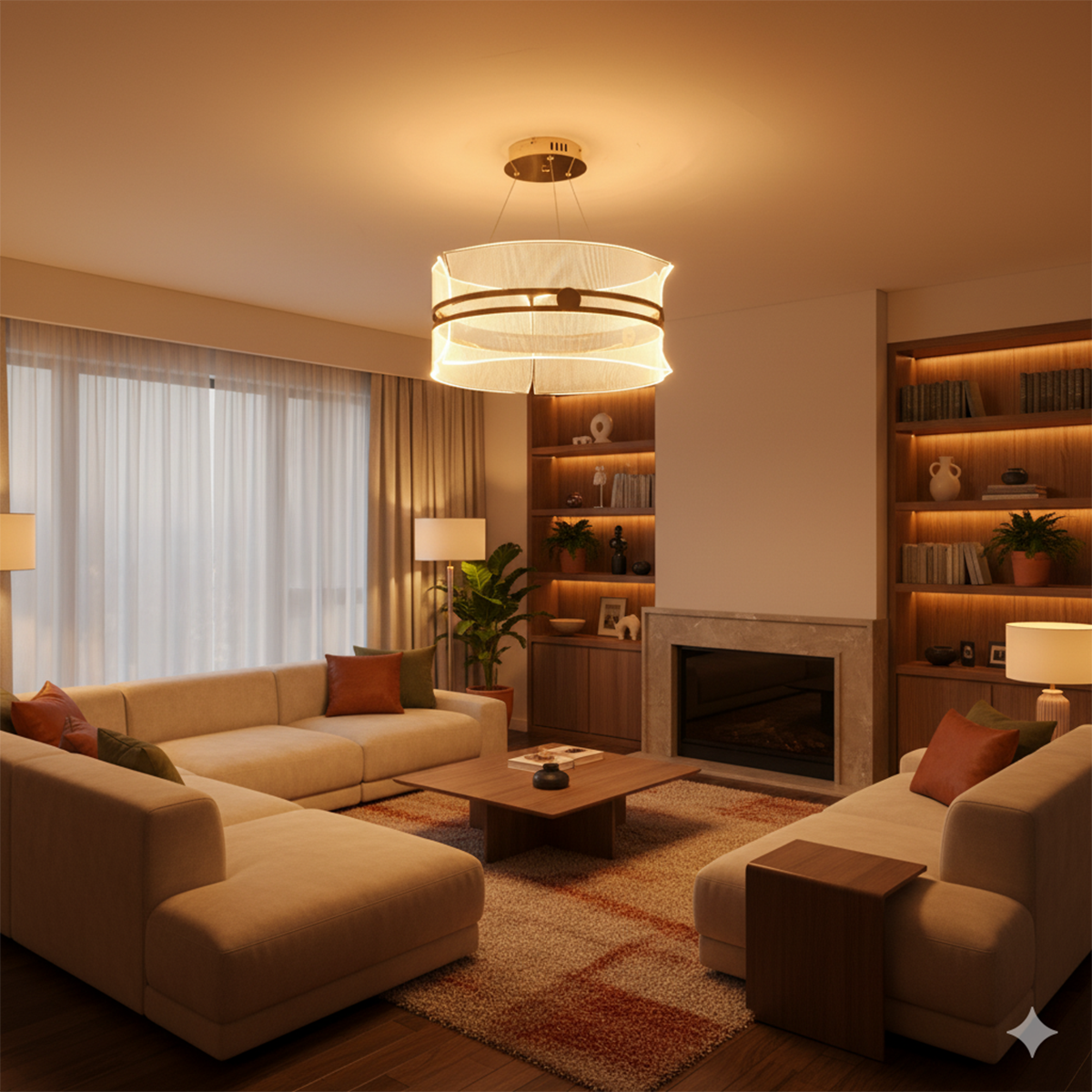 Shop Scent of Success (3 Colour) LED Chandelier Decorative Lights