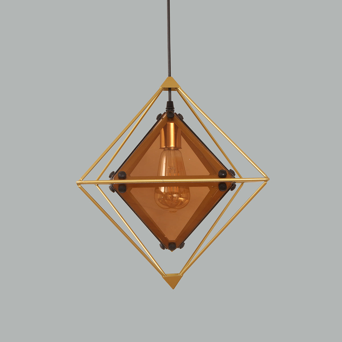 Shop See Through Brass Pendant Light Online