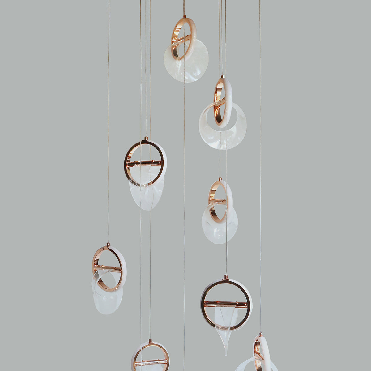 Shop She Said Yes (3 Colour) Double Height LED Chandelier Staircase