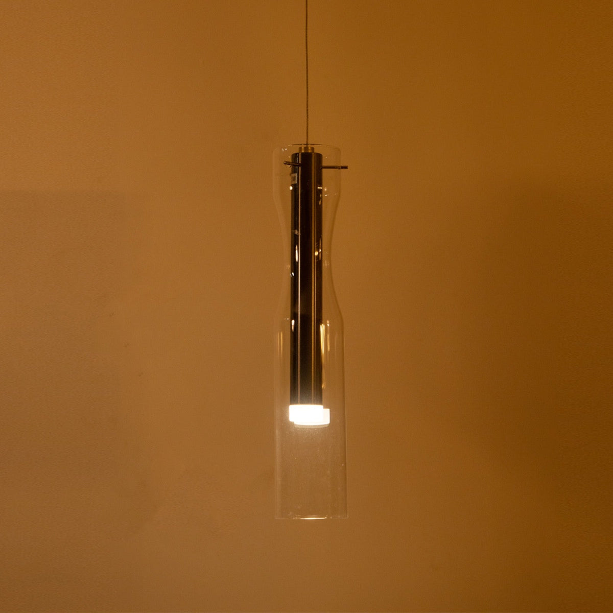 Shop Simplicity Black LED Pendant Light Corner hanging