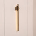 Slow Down Antique Brass LED Wall Light
