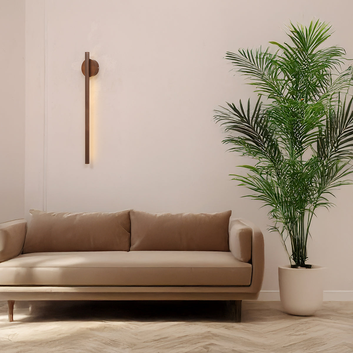 Shop Slow Down Antique Copper LED Wall Light Living Room