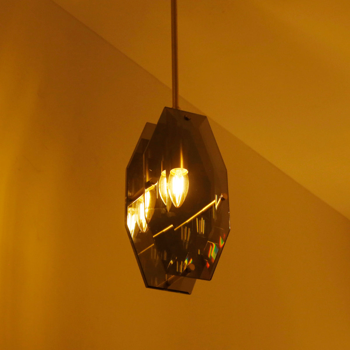 Shop Smoky Prism Pendant Light Living Room