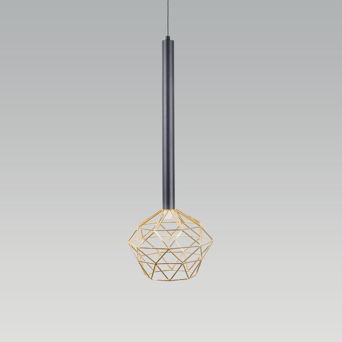 Shop Sol Gold LED Pendant Light Foyer Corner