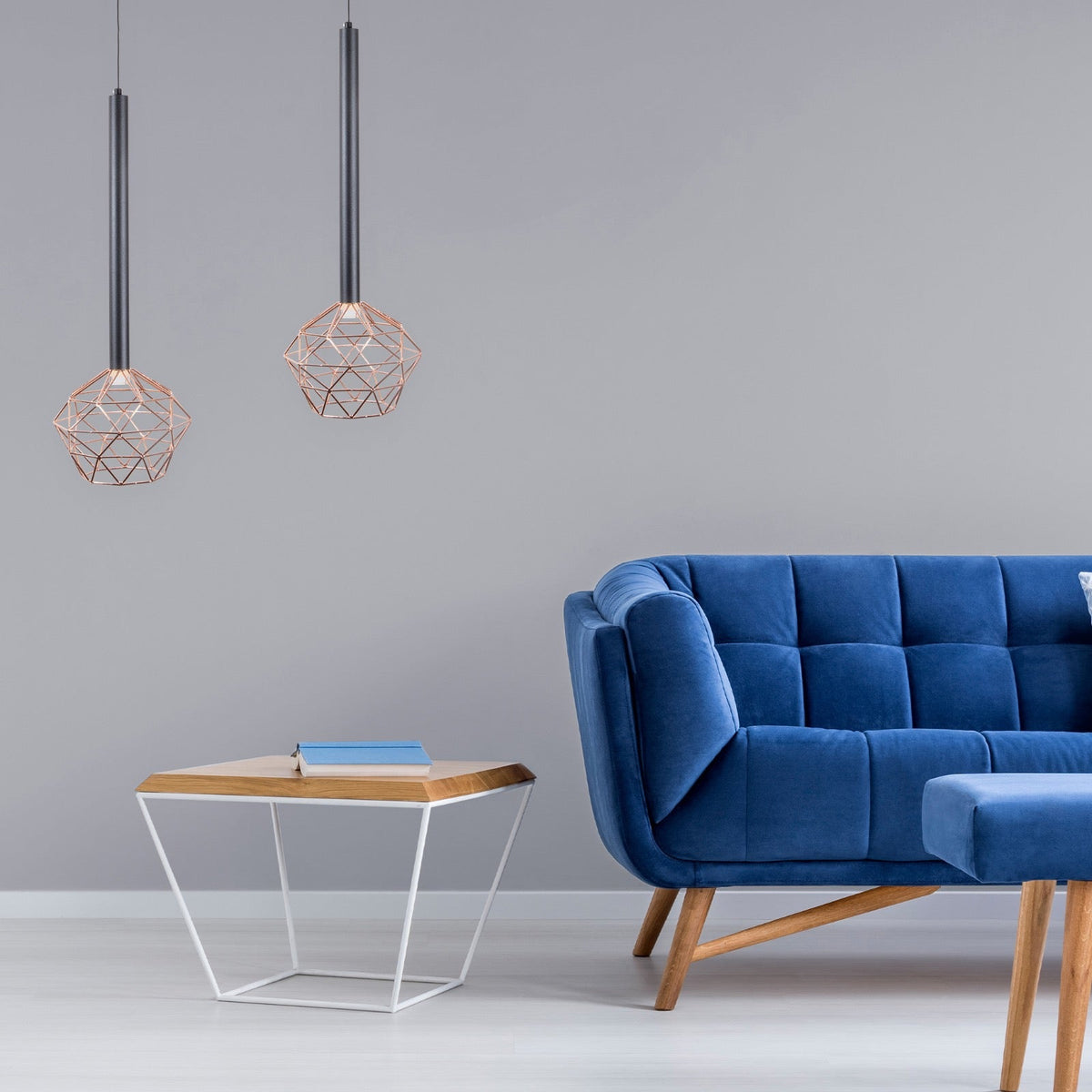 Shop Sol Rose Gold LED Pendant Light Bangalore