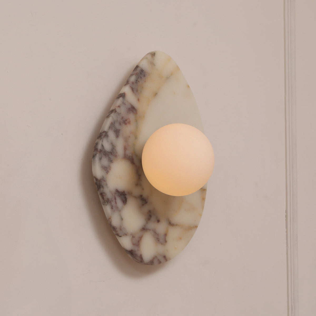 Shop Sora Marble LED Wall Light Interior Lights