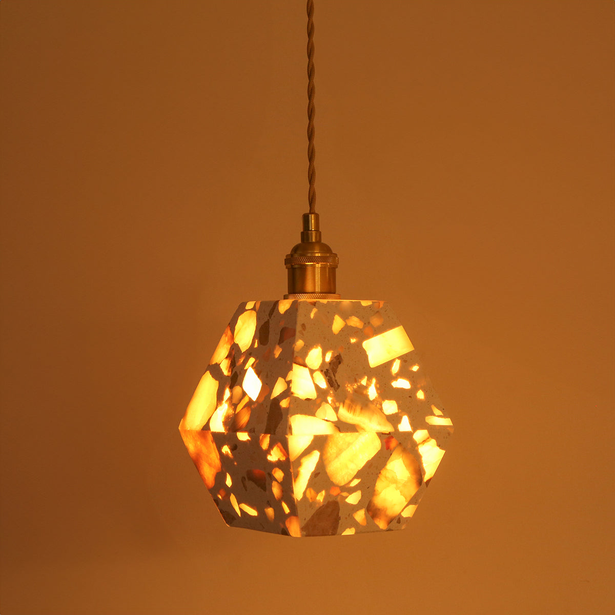 Buy Stone Glow Pendant Light Living Room