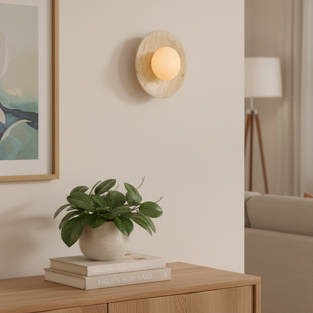 Shop Stone Story LED Wall Light Living Room